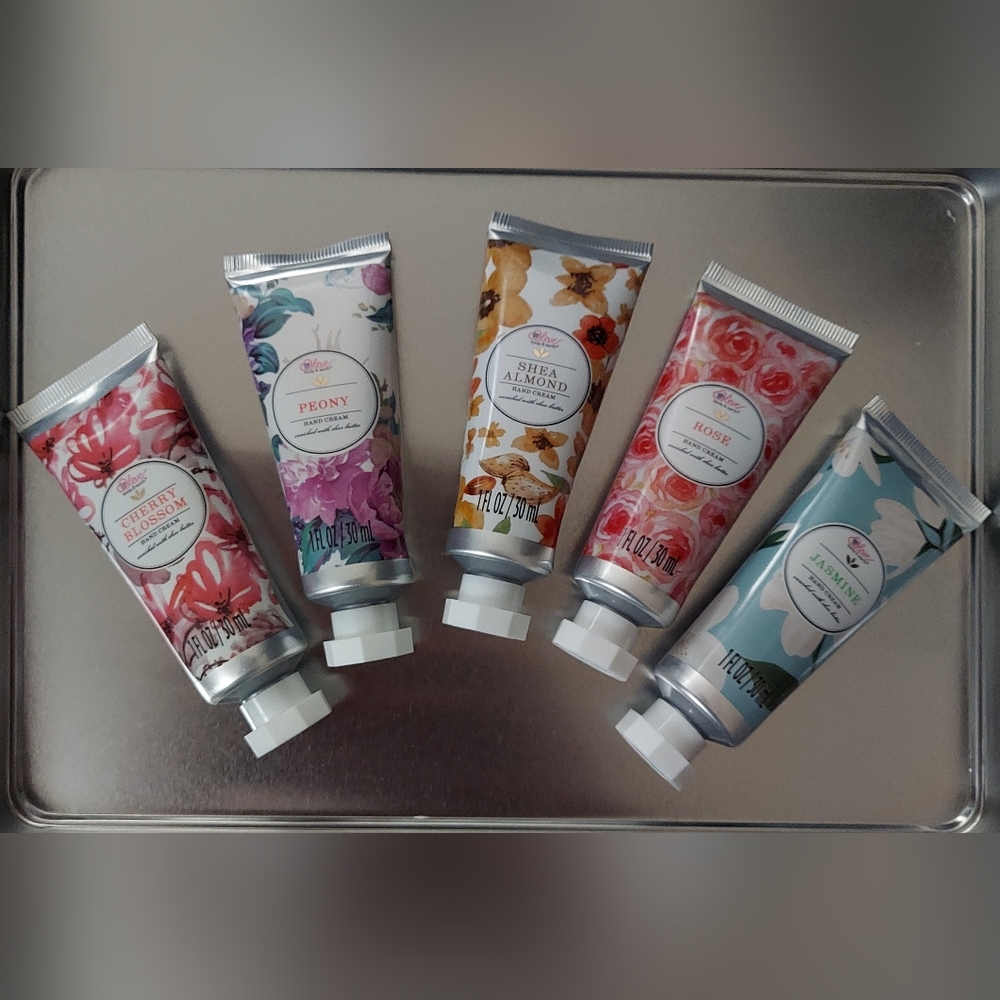 5 x 30 ml handcreams, new